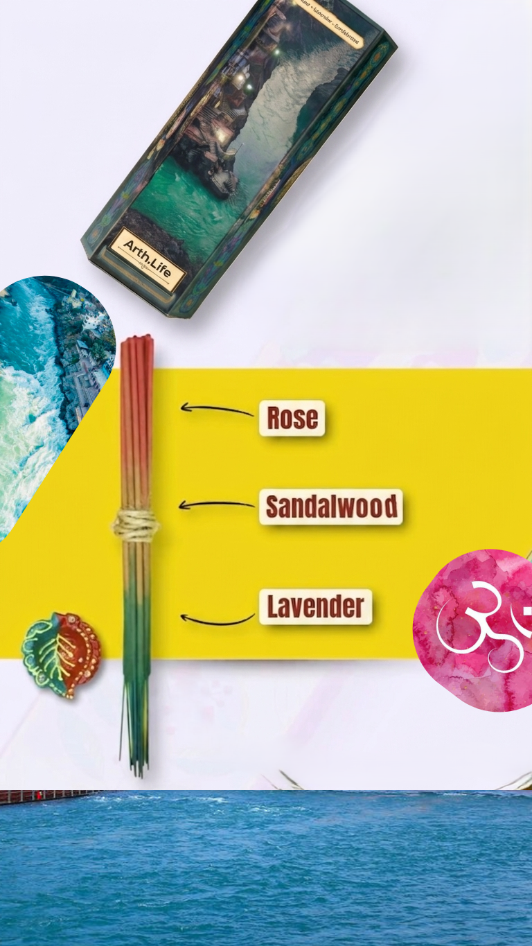 DevPrayag Sangam 3 in 1 Pooja Incense Stick